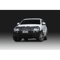 ECB Textura Black BullBar with Bumper Lights to suit Jeep Grand Cherokee Laredo 04/17 - 08/19