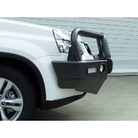 ECB Textura Black BullBar with Bumper Lights to suit Nissan X-Trail T31 08/10 - 02/14