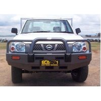 ECB Polished BullBar to suit Nissan Navara D22 4WD (Japan) 10/01 - 09/10