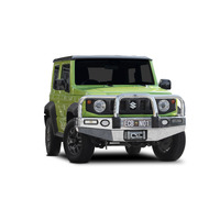 ECB Silver Hammertone Winch BullBar to suit Suzuki Jimny 11/18 - Onwards