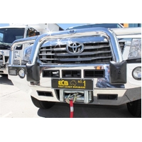ECB Black Ripple Winch BullBar to suit Toyota HiLux 4WD 09/11 - 06/15