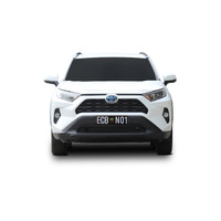 ECB Textura Black BullBar with Bumper Lights to suit Toyota Rav4 GX 01/19 - Onwards