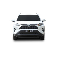 ECB Black Ripple BullBar with Bumper Lights to suit Toyota Rav4 Cruiser 01/19 - Onwards