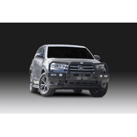 ECB Textura Black BullBar with Bumper Lights to suit Toyota Kluger 11/16 - 02/21