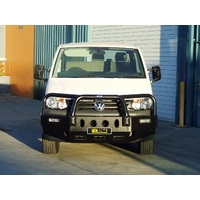 ECB Textura Black BullBar to suit Volkswagen Transporter 04/10 - 06/15