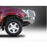 ECB Black Ripple BullBar to suit Isuzu D-Max 2WD DC/4WD 06/12 - 01/17