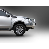 ECB Black Ripple BullBar to suit Mitsubishi Triton MQ 01/15 - 10/18