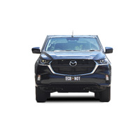 ECB Textura Black BullBar with Bumper Lights to suit Mazda BT-50 07/20 - Onwards