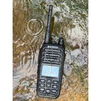 EcoXGear EcoXTalk 2 Watt UHF CB Handheld Radio - Black (Twin Pack)