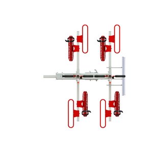 Gripsport Tow Bar 4 Bike Rack with Hoop + Taco and Light Board