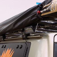 HARDKORR TRI-COLOUR ANGLED LED WORK LIGHT (BLACK)