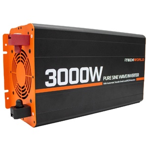 iTechWorld 3000W Pure Sine Wave Inverter with ATS and RCD (12V)