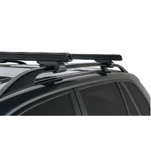 Rhino-Rack JA0494 Heavy Duty CXB Black 2 Bar Roof Rack for MITSUBISHI Pajero NP LWB (With Roof Rails) 4DR 4WD (11/2002-10/2006)