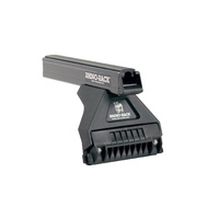 Rhino-Rack JA0676 Heavy Duty RL110 Black 3 Bar Roof Rack for NISSAN Patrol GU Y61 LWB 4DR 4WD (12/1997-04/2017)