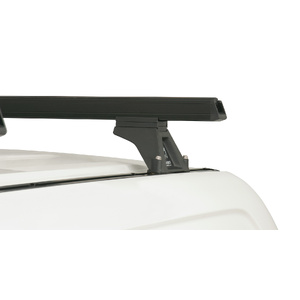 Rhino-Rack JA0821 Heavy Duty RLTF Trackmount Black 3 Bar Roof Rack for HYUNDAI iLoad 2DR Van (01/2008-12/2021)