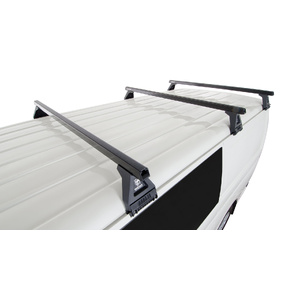 Rhino-Rack JA0833 Heavy Duty RL150 Black 3 Bar Roof Rack for TOYOTA Hiace Gen 4 2DR Van (11/1989-02/2005)