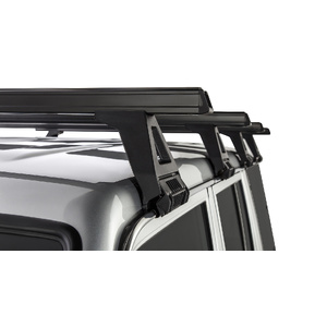 Rhino-Rack JA0848 Heavy Duty RL150 Black 4 Bar Roof Rack for TOYOTA Land Cruiser 76 Series 4DR 4WD (03/2007-Current)