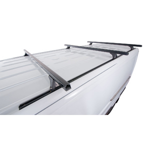 Rhino-Rack JA0979 Heavy Duty RLTF Black 3 Bar Roof Rack for MERCEDES BENZ Sprinter MWB (Low Roof) 2DR Van (01/2006-Current)