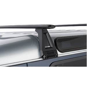 Rhino-Rack JA2737 Vortex RL210 Black 2 Bar Roof Rack for LAND ROVER Defender 90 2DR 4WD (02/2010-12/2020)