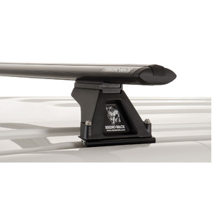 Rhino-Rack JA2767 Vortex RLTF Black 3 Bar Roof Rack for VOLKSWAGEN Kombi 70C SWB (Low Roof) 2DR Van (07/2006-Current)