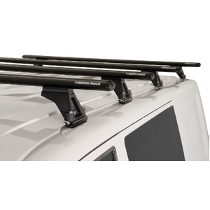 Rhino-Rack JA2783 Vortex RLTF Black 4 Bar Roof Rack for VOLKSWAGEN Multivan T5 LWB (Low Roof) 2DR Van (06/2005-11/2015)
