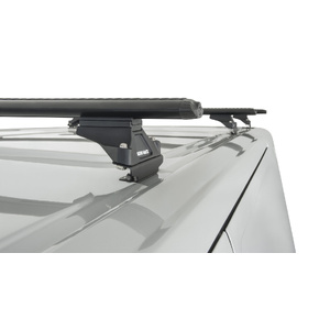 Rhino-Rack JA5417 Vortex RLTP Black 3 Bar Roof Rack for FORD Transit Custom Gen2 SWB 2DR Van (01/2024-Current)