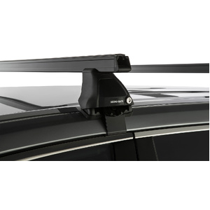 Rhino-Rack JA6013 Heavy Duty 2500 Black 2 Bar Roof Rack for TOYOTA Kluger (GX) Gen3 XU50 Bare Roof 5DR SUV (03/2014-12/2021)