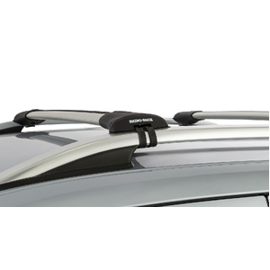 Rhino-Rack JA7952 Vortex StealthBar Silver 2 Bar Roof Rack for MERCEDES BENZ X-Class With Roof Rails 4DR Ute (04/2018-Current)