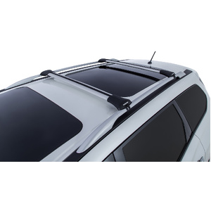 Rhino-Rack JA7952 Vortex StealthBar Silver 2 Bar Roof Rack for NISSAN Pathfinder Gen4 (R52) With Raised Rail 5DR SUV (01/2013-12/2022)