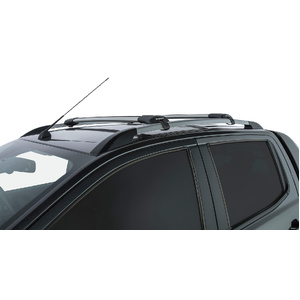 Rhino-Rack JA7952 Vortex StealthBar Silver 2 Bar Roof Rack for FORD Ranger Wildtrak PX/PX2/PX3 Double Cab (With Roof Rails) 4DR Ute (01/2012-12/2022)