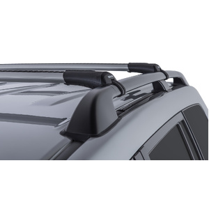 Rhino-Rack JA7962 Vortex StealthBar Silver 2 Bar Roof Rack for TOYOTA Land Cruiser 200 Series With Roof Rails 5DR 4WD (01/2007-12/2021)