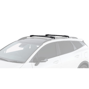 Rhino-Rack JA7969 Vortex StealthBar Black 2 Bar Roof Rack for KIA Sportage Gen 5 (NQ5) With Raised Rail 5DR SUV (01/2021-Current)