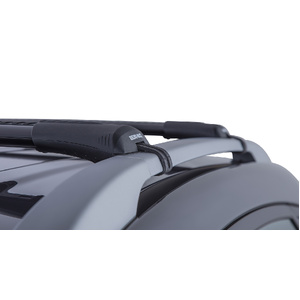 Rhino-Rack JA7970 Vortex StealthBar Black 2 Bar Roof Rack for HYUNDAI ix35 With Roof Rails 4DR SUV (02/2010-07/2015)