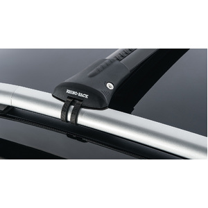 Rhino-Rack JA7971 Vortex StealthBar Black 2 Bar Roof Rack for NISSAN Murano 1st Gen Z50 With Roof Rails 5DR SUV (08/2005-12/2008)