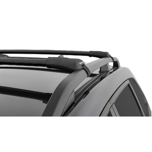 Rhino-Rack JA7973 Vortex StealthBar Black 2 Bar Roof Rack for SUBARU Forester Gen5 SK With Raised Rail 5DR SUV (01/2018-12/2025)