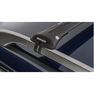 Rhino-Rack JA7973 Vortex StealthBar Black 2 Bar Roof Rack for PEUGEOT 307 With Roof Rails 4DR Wagon (10/2003-06/2008)