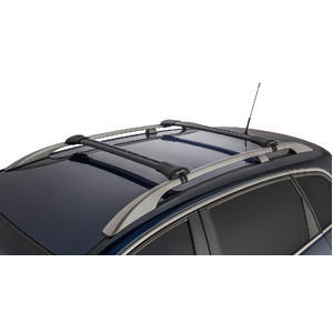 Rhino-Rack JA7973 Vortex StealthBar Black 2 Bar Roof Rack for HOLDEN Captiva 5 CG Series II With Roof Rails 4DR Wagon (12/2009-12/2015)