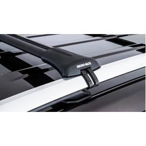 Rhino-Rack JA7975 Vortex StealthBar Black 2 Bar Roof Rack for JEEP Grand Cherokee WJ - WG With Roof Rails 4DR 4WD (07/1999-05/2005)