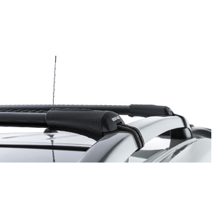 Rhino-Rack JA7987 Vortex StealthBar Black 2 Bar Roof Rack for SUBARU XV Gen 2 With Roof Rails 5DR SUV (01/2017-12/2023)