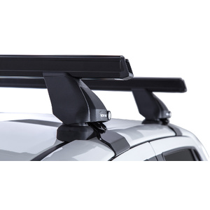 Rhino-Rack JA7999 Heavy Duty 2500 Black 2 Bar Roof Rack for TOYOTA Hilux Gen9 Double Cab 4DR Ute (01/2026-Current)