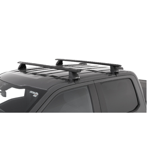 Rhino-Rack JA8133 Vortex 2500 Black 2 Bar Roof Rack for FORD F150 13th Gen Super Cab 2DR Ute (01/2015-12/2020)
