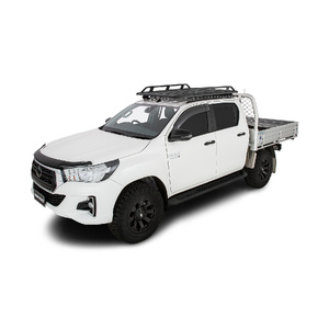 Rhino-Rack JC-00302 Pioneer Tradie (1528 x 1236mm) &amp; Backbone for TOYOTA Hilux Gen 8 Double Cab 4DR Ute (10/2015-Current)