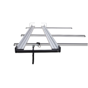 Rhino-Rack CSL 2.6m Ladder Rack &amp; 680mm Roller for VOLKSWAGEN Transporter T5 SWB (Low Roof) 2DR Van (08/2004-11/2015) - JC-01168