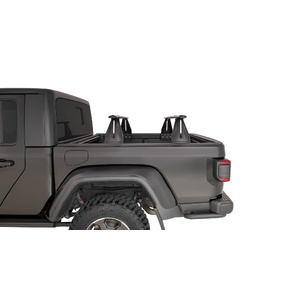 Rhino-Rack JC-01272 Reconn-Deck 2 Bar Vortex Ute Tub System for JEEP Gladiator JT &amp; Trail Rails installed 4DR Ute (01/2020-Current)