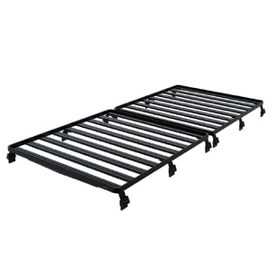 Ford E150/E250/E350 Extended Cab (1992-2014) Slimline II Roof Rack Kit by Front Runner - KRFE008T