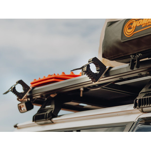 Kaon Genuine QuickFist Rubber Clamps - Shovel Axe Holder - 25-45mm [Qty: 1 Pair]