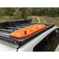 Kaon Stealth Folding Maxtrax Mounts to suit ARB BASE Rack [North-South] [With MKII Maxtrax Pins]