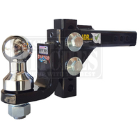Mister Hitches Ball Mount Raptor 4500Kg Adr Adjustable W/1-1/4&quot; Ball Hole + Mhrb