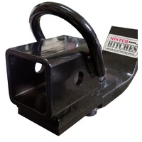 Mister Hitches Ball Mount Receiver Adaptor With Anti-Swivel Plate