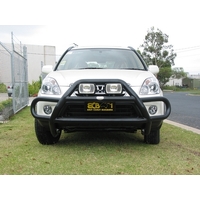 ECB Silver Hammertone Midi Tube Bar to suit Honda CR-V 10/04 - 01/07